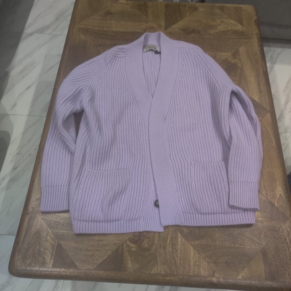 LANEUS Angora & Wool Cardigan IT46 US10 UK14 XLnew (roomy) $615.00